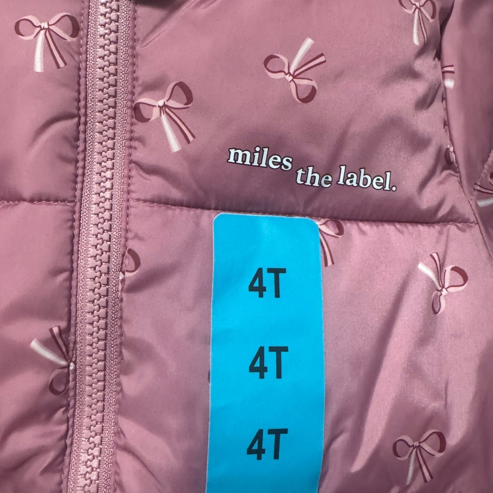 Pink Puffer Jacket - Picture 3 of 4